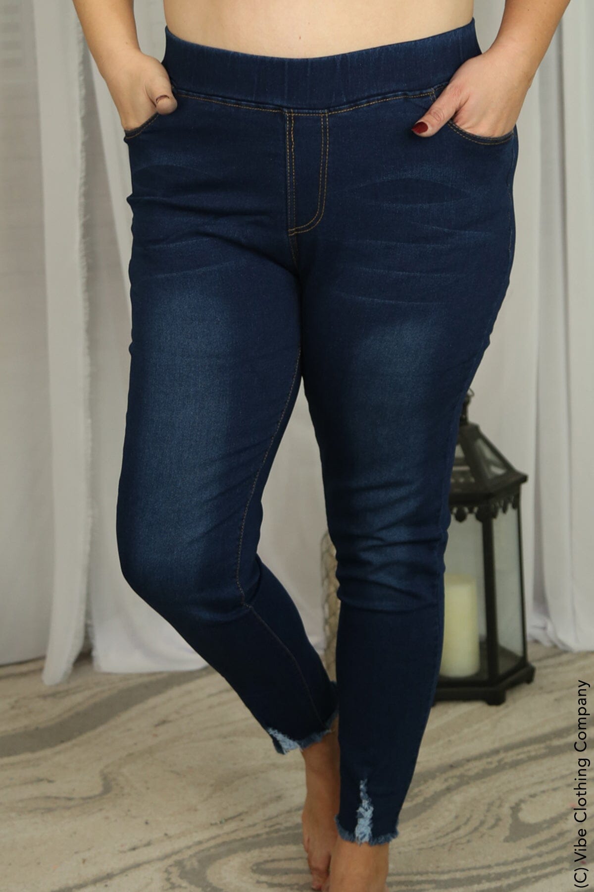 Caspian - 15th Distressed Skinnies by Vibe Clothing