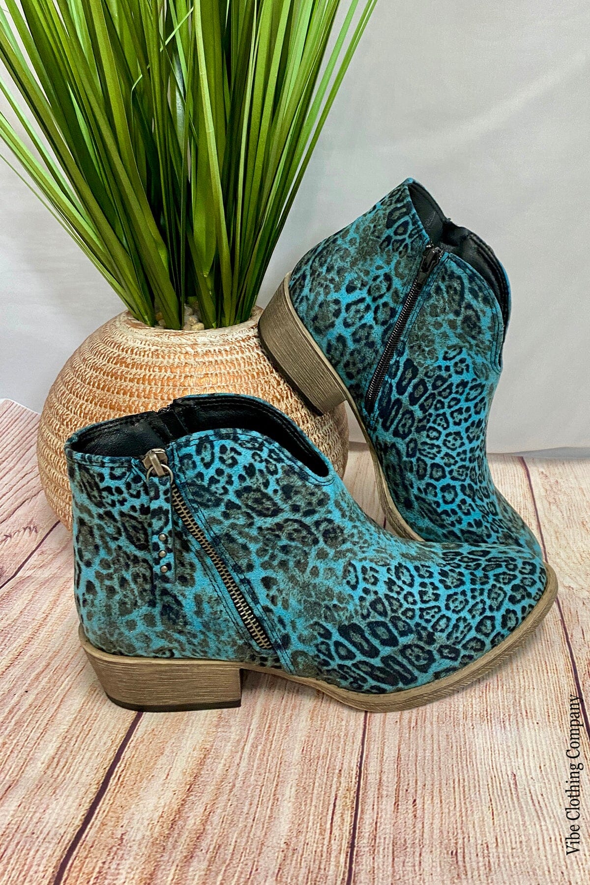 Divine Booties - Turquoise by Vibe Clothing