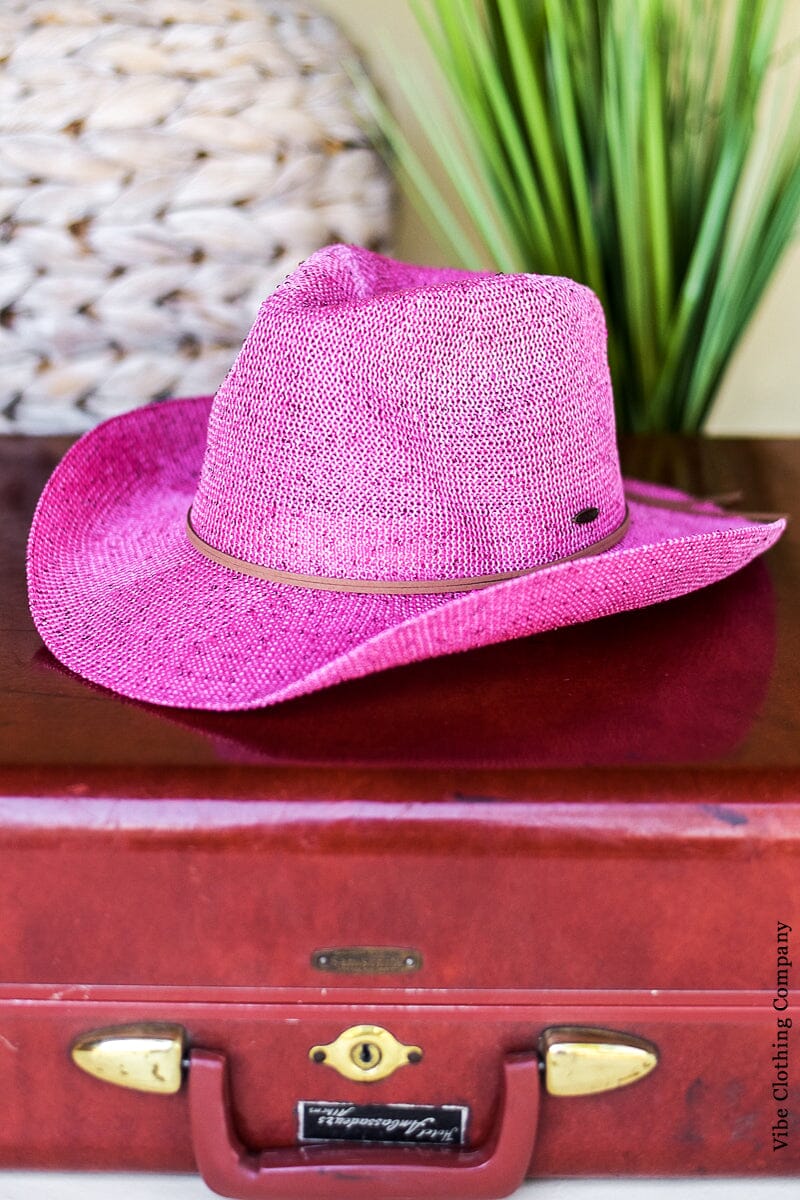 Glitter & Shimmer Cowboy Hats by Vibe Clothing